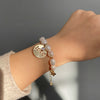 14K Gold Plated Love Letter Charm Bracelet