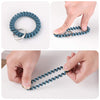 Flexible Spiral Wristband Keychain