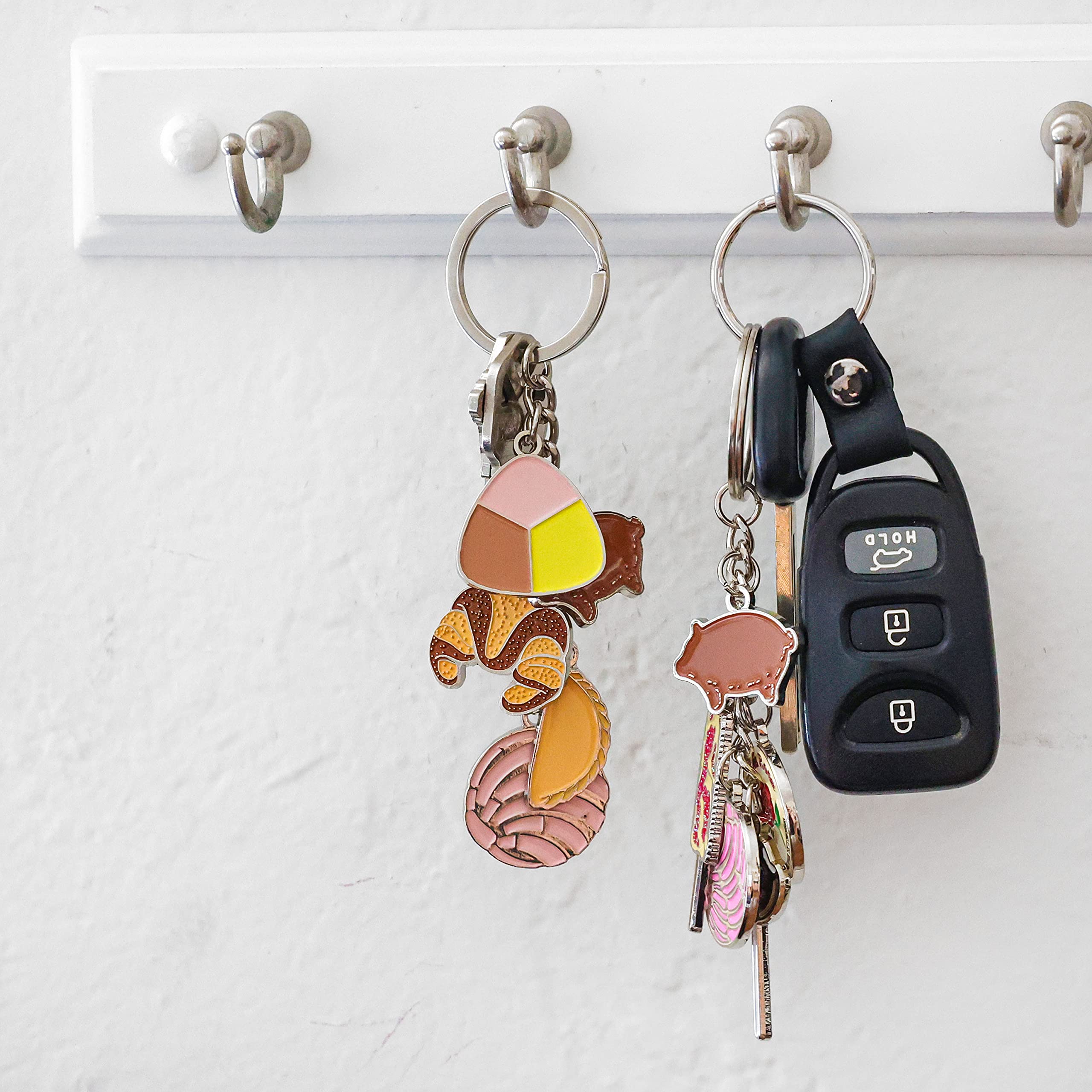 Mexican Candy Bread Keychain