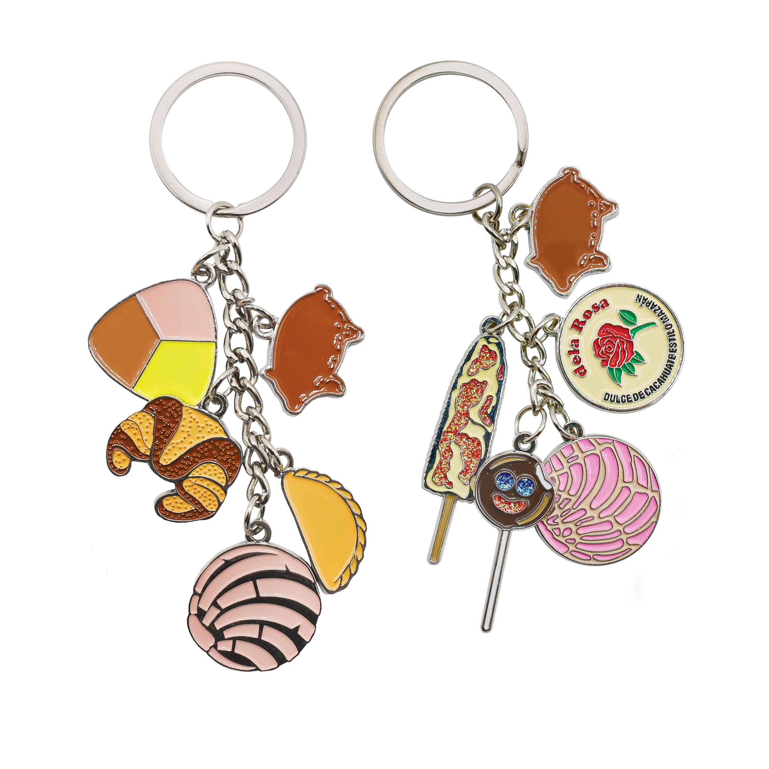 Mexican Candy Bread Keychain