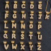 A-Z Initials Hip Hop Necklace Pendant